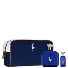 Kit Polo Blue EDT (Perfume 125ml + Miniatura 30ml + Nécessaire) + Frete grátis