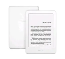 (Cliente Ouro) Kindle 10ª Geração Tela 6" 8GB Wi-fi Luz Embutida - Branco | R$263