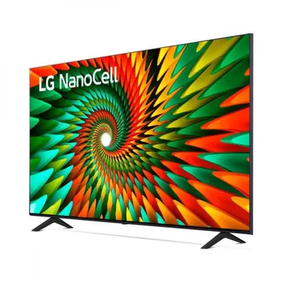 Foto do produto Smart Tv 65 4K LG NanoCell 65nano77sra Bluetooth ThinQ Ai Alexa Google