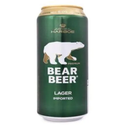 Cerveja Harboe Bear Beer Premium Lager Lata 500 Ml - R$5