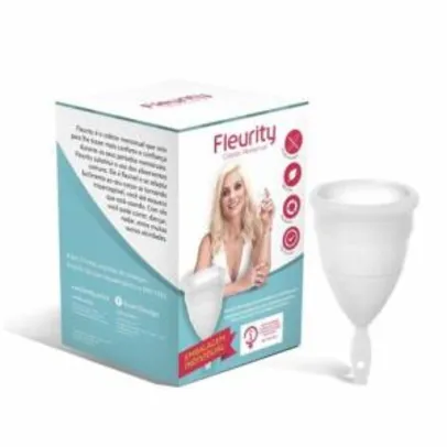 Saindo por R$ 36: Coletor Menstrual Fleurity Tipo 1 Unitário Incolor | Pelando