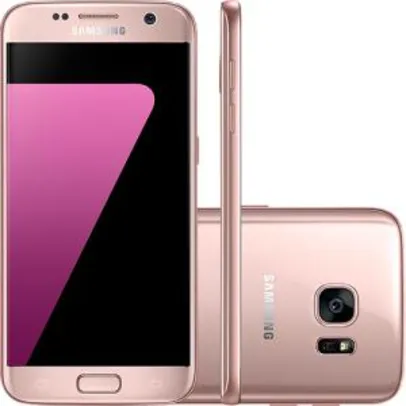Smartphone Samsung Galaxy S7 Android 6.0 Tela 5.1" 32GB Wi-Fi 4G Câmera 12MP