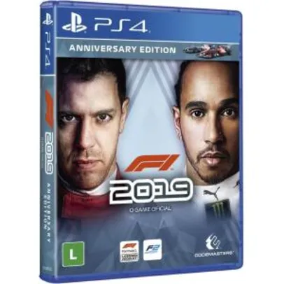 [Cartao Americanas + AME] Jogo PS4 - F1 2019 Anniversary Edition