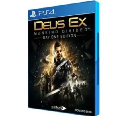 Deus Ex Mankind Divided - Day One Edition PS4 $19,90