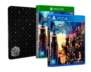 Kingdom Hearts 3 + Steelbook - PS4 ou Xbox One - R$209