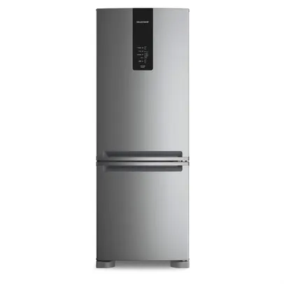 Geladeira Brastemp Frost Free Inverse A+++ 479 litros cor Inox com Super Capacidade e Smart Flow - BRE58FK