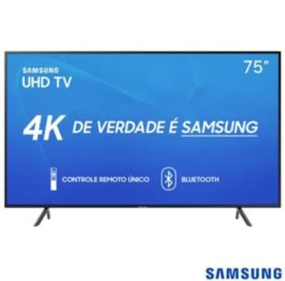 Smart TV Samsung UHD 4K 2019 RU7100 75"