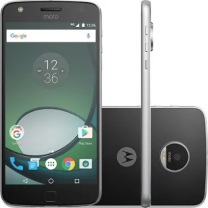Smartphone Moto Z Play Dual Chip Android 6.0 Tela 5.5" 32GB Câmera 16MP - Preto (1x - Cartão Submarino)