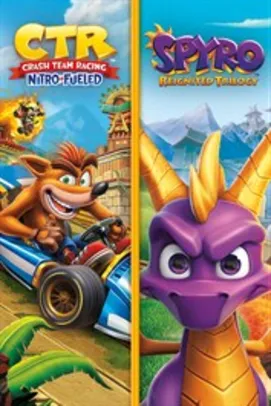 Pacote de Jogos - Crash™ Team Racing Nitro-Fueled + Spyro™ | Xbox