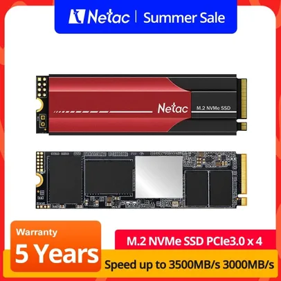 SSD Netac Nvme m.2 PCIe 3.0x4 1tb | R$ 552
