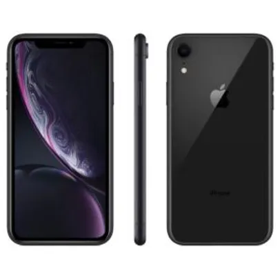 iPhone XR Apple com 64GB Preto em 12x sem juros