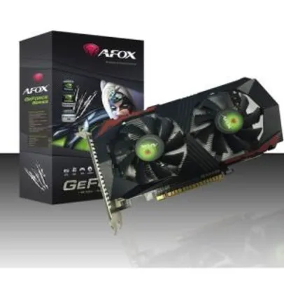 Placa de vídeo Afox Nvidia Geforce GTX 1050 Ti 4GB | R$845