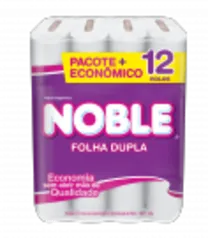 Papel Higiênico Folha Dupla Noble 12 Rolos