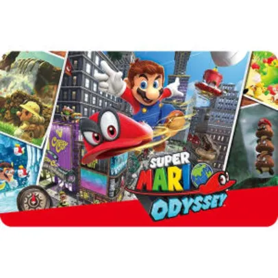Gift Card Digital Mario Odyssey para Nintendo Switch | R$239