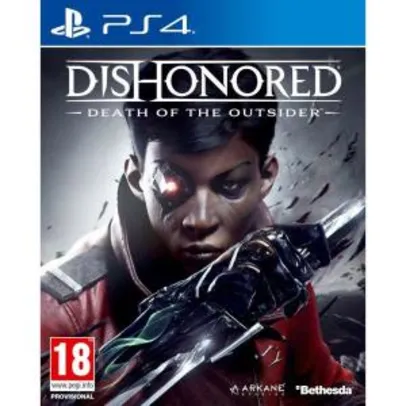 Jogo Dishonored - PS4 por R$ 20