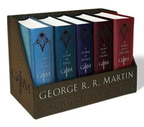 Especial George Martin: Na compra de 4 livros, o mais barato é grátis