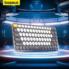 [1ª COMPRA] Teclado Baseus Sem Fio Bluetooth 5.0 & 2.4ghz