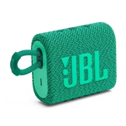 Caixa de Som JBL Go 3 Eco, Bluetooth, Verde