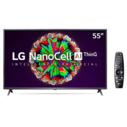 Smart TV NanoCell 4K LG LED 55" - 55NANO79SND | R$ 2645