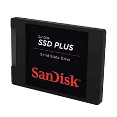 SanDisk SSD Plus 240GB G26 530-440MB - R$ 348