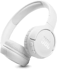 Fone de Ouvido Bluetooth JBL Tune 510BT Pure Bass Branco - JBLT510BTWHT