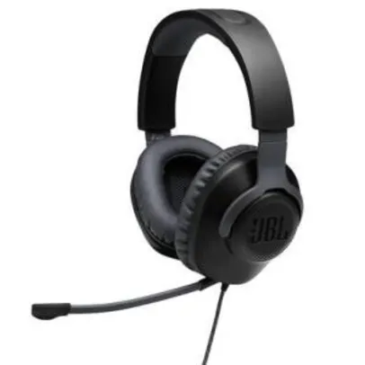 Headset Gamer JBL Quantum 100 Preto | R$180