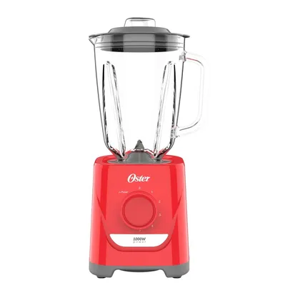 Liquidificador Oster Jarra de Vidro 1,5 Litros Vermelho 1000W OLIQ501