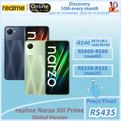 [APP] Smartphone Realme Narzo 50i Prime 64GB / 4gb