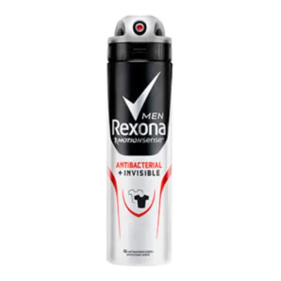 [6 unid.] Desodorante Antitranspirante Rexona Antibacterial + Invisible 150ml | R$43