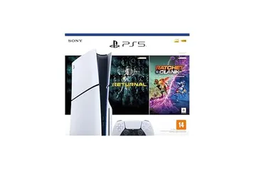 PlayStation 5 Slim com 2 jogos