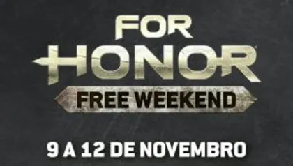 Final de semana GRATUITO de FOR HONOR™ - XBOX ONE, PS4, PC*