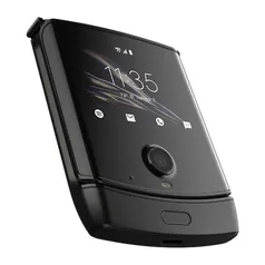 Smartphone Motorola Razr Preto 128GB, 6GB RAM, Tela de 6.2”, Câmera Traseira 16MP, Android 9 e Processador Snapdragon 710