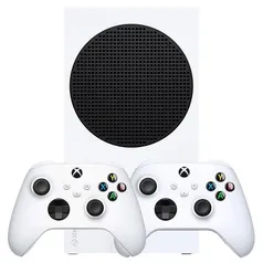 Console Microsoft Xbox Series S, 512GB, Branco + Controle Microsoft XBox, Sem Fio, Branco