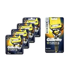 Kit Aparelho de Barbear Recarregável + 8 Cargas Gillette Fusion Proshield

Por R$71 + frete