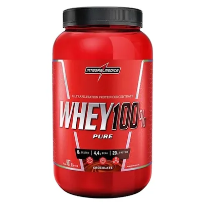 Whey 100% Pure - Pote - 907g - Chocolate - Integral Medica