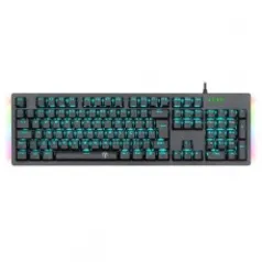 Teclado Gamer Mecânico T-Dagger Bermuda, LED Blue, Switch Outemu Blue, Black, ABNT2, Full-Size, T-TGK312-BL (PT-BLUE LED)