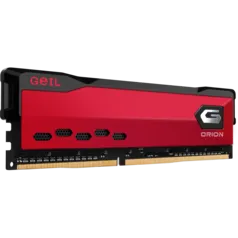 Memória DDR4 Geil Orion, 8GB 3600MHz, Red, GAOR48GB3600C18BSC