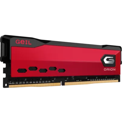 Memória DDR4 Geil Orion, 8GB 3600MHz, Red, GAOR48GB3600C18BSC