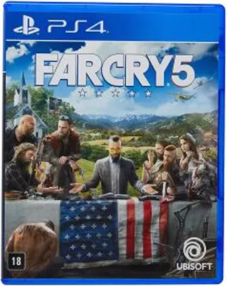 Far Cry 5 - PlayStation 4 (52% de desconto)