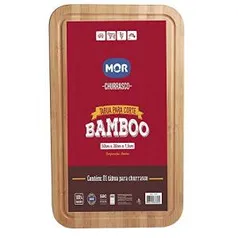 (Frete Gratis Prime) Tábua Para Corte Bamboo 50cm X 30cm Mor - Grande