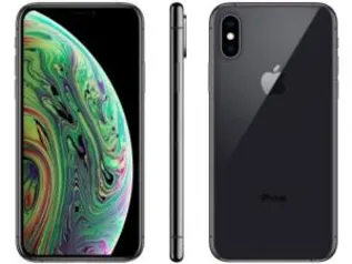 iPhone XS Apple 512GB Cinza Espacial 4G Tela 5,8” - Retina Câmera Dupla 12MP + Selfie 7MP iOS 12