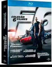 [SARAIVA] Velozes e Furiosos - Coleção Com 6 Filmes - 6 Discos - Blu-Ray por R$ 50