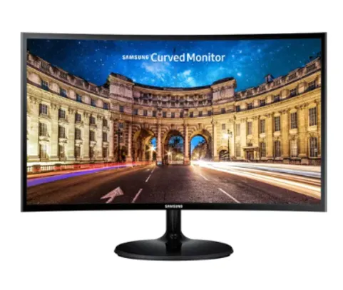 Monitor gamer curvo Samsung F390 Series C24F390FH led 24 black high glossy 100V/240V