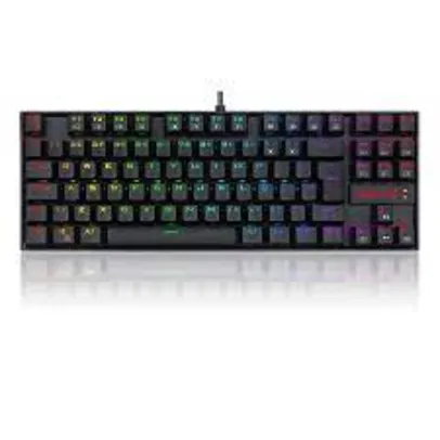 Teclado Mecanico Gamer Redragon Kumara Pro, RGB, Switch Magnético Azul