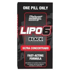 Lipo 6 Black Ultra Concentrado 60 Cáps. - Nutrex