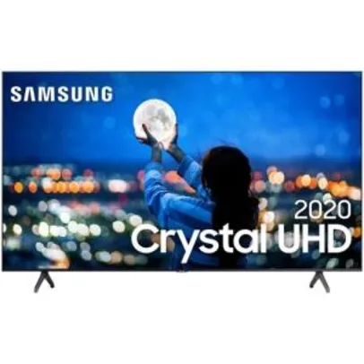 [APP] [R$1.594] Smart TV 43'' Samsung Crystal UHD 43TU7000 4K 2020 Wi-fi Borda Infinita Controle Remoto Único e Processador Crystal 4K