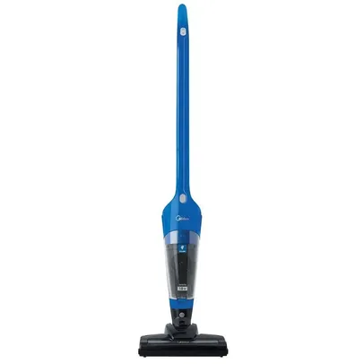 Aspirador De Pó Vertical 2 Em 1 Midea ágil Vsb15b 60w Sem Fio à Bateria Azul Bivolt