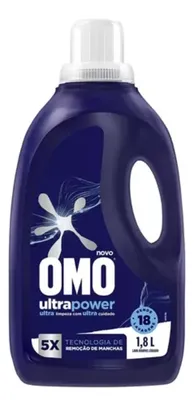 Detergente Líquido OMO Ultra Power 1,8 L