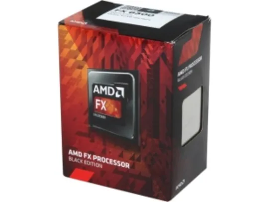 [KABUM] Processador AMD FX-6300, Black Edition, Cache 8MB, 3.5GHz (4.1GHz Max Turbo), AM3+ FD6300WMHKBOX - R$470