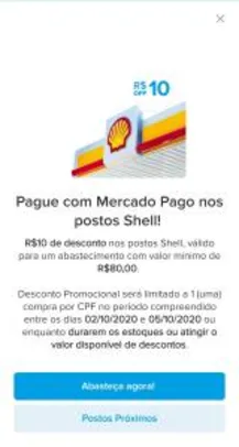 10 OFF ShelBox via Mercado Pago